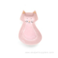 Cat Pet Feeding Bowl Pink Ceramic Pet Bowl